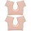 2 Pcs Sweat Absorbent Underarm Pads Armpit Protectors For Sweating 5