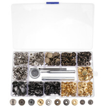 2 Sets Snap Button Fastener Kit Diy Clothes Accessories Clothing