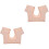 2 Pcs Sweat Absorbent Underarm Pads Armpit Protectors For Sweating 3