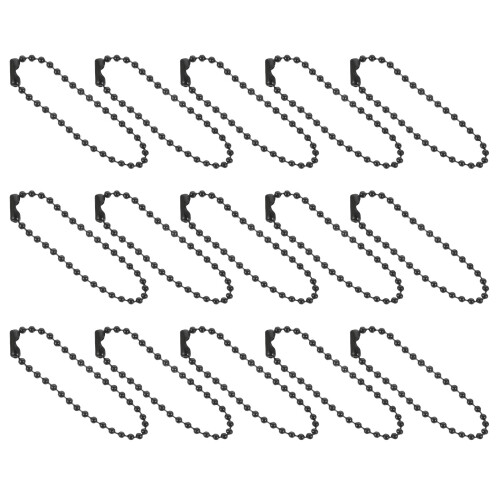 200Pcs Fine Workmanship Black Iron Bead Chains for Jewelry Craft