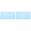 2Pcs Durable Cotton Baby Changing Pad Cover Sky-Blue Home Use 2