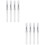 8Pièces Brosse À Lèvres Silicone Transparent Compacte Pour Maquillage 6