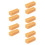10Pcs Versatile Khaki ABS Skateboard Adhesive Residue Eraser Tool 4