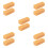 10Pcs Versatile Khaki ABS Skateboard Adhesive Residue Eraser Tool 5