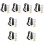8Sets Mini Handheld USB Electric Drill Practical Portable Tool 4