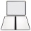 2 Pack Pvc Menu Cover Holders Restaurant Covers Book Transparent 2