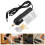 8Sets Mini Handheld USB Electric Drill Practical Portable Tool 8