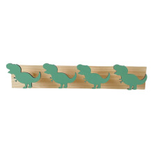 5Pcs Heavy Duty Wood Coat Rack Wall Hook Nordic Style for Bedroom