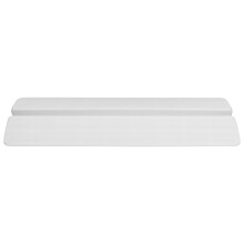 2Pcs Stable White Plastic Door Fence Fixator for Baby and Pet Gates
