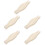 5Pcs Beige Plastic Curtain Track Connectors for Window and Ceiling Use 8