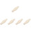 5Pcs Beige Plastic Curtain Track Connectors for Window and Ceiling Use 7