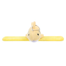 5Pcs Cartoon Shark Slap Bracelets Soft Plush Animal Wristbands