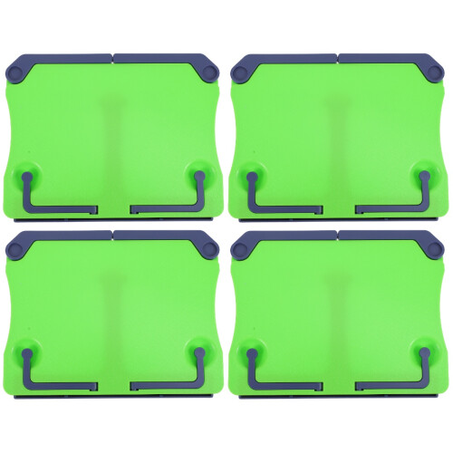 4Pcs Durable ABS Portable Music Stands Folding Desktop Book Supports 1