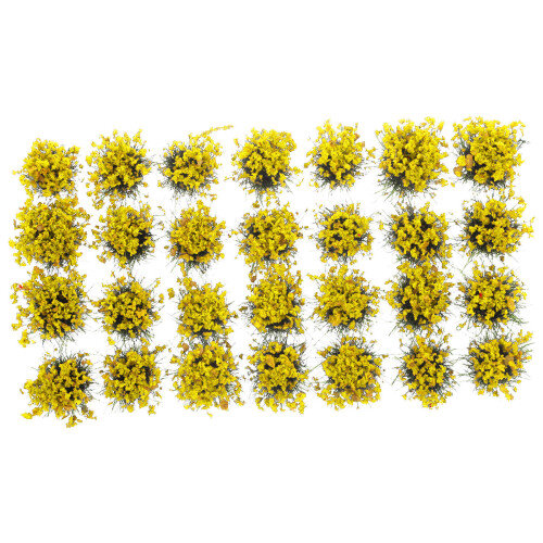 Cluster Fleurs Jaunes Simulées Pour Décor Maquette DIY 1