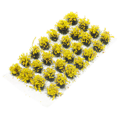 Cluster Fleurs Jaunes Simulées Pour Décor Maquette DIY 2
