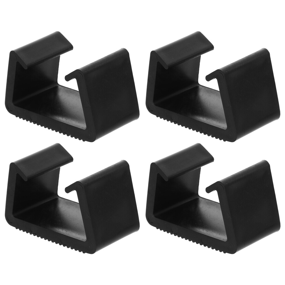 8Pcs Black Plastic Outdoor Sofa Fasteners For Sectional Couch Clips 3623915524750