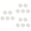 15Pcs Portable Cake Plates Smooth Surface Reusable Cake Serving Trays 6