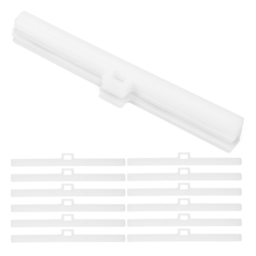 150Pcs White Plastic Vertical Blind Replacement Slats for Curtains