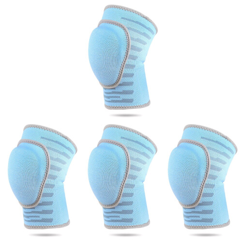 4Pcs Ergonomic Knee Guards for -Blue Daily Use Protective Pads 1