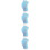 4Pcs Ergonomic Knee Guards for -Blue Daily Use Protective Pads 8