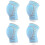 4Pcs Ergonomic Knee Guards for -Blue Daily Use Protective Pads 5