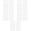 150Pcs White Plastic Vertical Blind Replacement Slats for Curtains 9