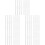 150Pcs White Plastic Vertical Blind Replacement Slats for Curtains 8