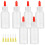 2 Pack Needle Tip Glue Applicator Bottle Refillable Squeeze Bottles 1