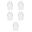 5Pièces Étui Transparent En Protection Pour Figurines 8