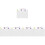 5Sets Desktop Acrylic Memo Board Erasable Note Board with Pen 7