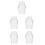 5Pièces Étui Transparent En Protection Pour Figurines 10