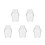 5Pièces Étui Transparent En Protection Pour Figurines 4