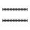 20Pcs Flexible Black 10 Hole Plastic Rings for Book Binding 5