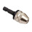 2Pcs Silver Drill Chuck Keyless Aluminum Alloy Strong and Rustproof 1