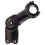2Pcs Stable Black Bike Stem Riser Aluminium Handlebar Extender 1