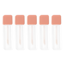 2 Pcs Lip Gloss Tube Baby Travel Mini Lipstick Bottles Color Tubes