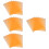 24Pcs Orange Light Diffuser Gels for Flash and Studio Photography 9