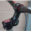 2Pcs Stable Black Bike Stem Riser Aluminium Handlebar Extender 4