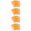 24Pcs Orange Light Diffuser Gels for Flash and Studio Photography 10