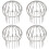 4Pcs Durable Stainless Steel Roof Drain Filter Covers Use 8