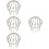 4Pcs Durable Stainless Steel Roof Drain Filter Covers Use 10