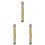 3Pcs Hanging Height Chart for Kids with Wood Frame Durable 2