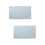 2Pcs Portable Grey Projector Screen Indoor Outdoor High Definition Use 9