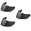 3Pcs Cycling Visor Coffee High Impact Pc Shield Reduces Glare 7