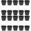 20Pcs Durable Black Plastic Planting Mesh Baskets Hydroponic Root Pots 5
