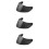 3Pcs Cycling Visor Coffee High Impact Pc Shield Reduces Glare 8
