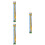 3Pcs Hanging Height Chart for Kids with Wood Frame Durable 7
