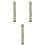 3Pcs Hanging Height Chart for Kids with Wood Frame Durable 3