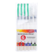 12St Watercolor Brush Pen Groen, Controleerbare Waterstroom Voor