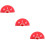 3St Decoratieve Handwaaier Vouwbaar Feest Prestaties 9